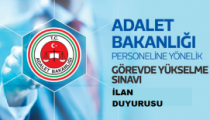 Görevde Yükselme Sınav İlanı…